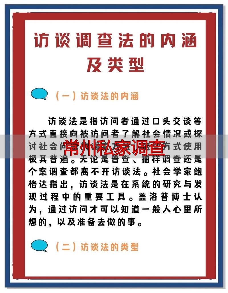 常州私家调查