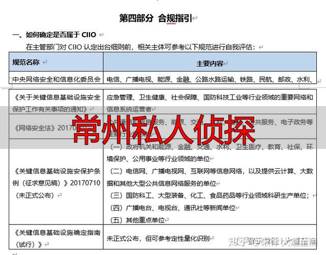 常州私人侦探