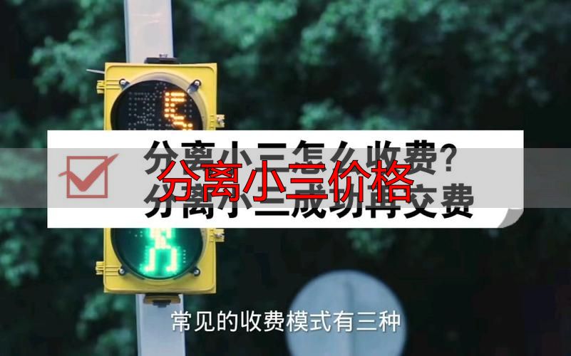 分离小三价格
